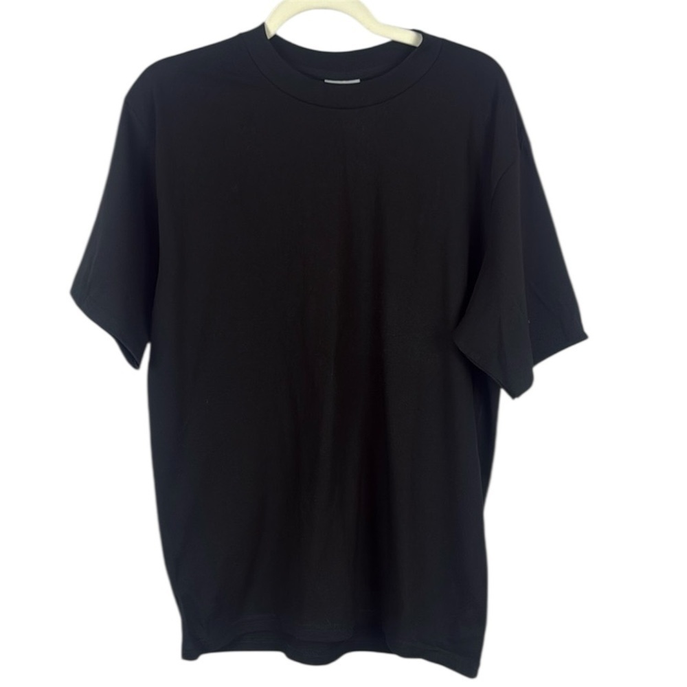 Pro Club Heavy Weight Men 3-Pack Black Short Sleeve Tees Casual Fit Size Large